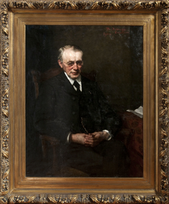 Portret "Gerrit Jan van Heek" op doek door Thérese van Duyl-Schwartze, begin 1900 by Thérèse Schwartze
