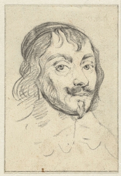 Portret van Constantijn Huygens by Unknown Artist