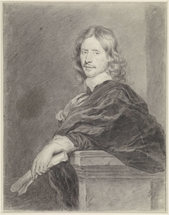 Portret van Govert Flinck by Cornelis van Dalen II