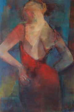 Red Dress by Sandra Speidel