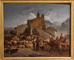 Retour du bétail (923.24.165) by Félix Brissot de Warville