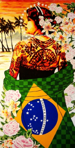 RIO TATOOED LADY by Ananda Nahu