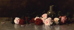 Roses by Sir George Reid - Sir George Reid - ABDAG003943 by George Reid