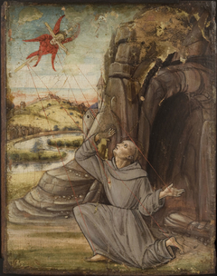 Saint Francis of Assisi Receiving the Stigmata by Anonymous
