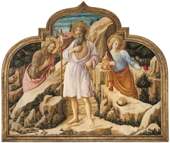 Saint Jerome in the Desert with Saints John the Baptist and Ansanus