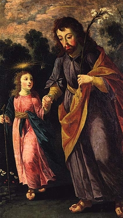 Saint Joseph and the Child by Josefa de Óbidos