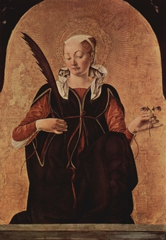 Saint Lucy by Francesco del Cossa