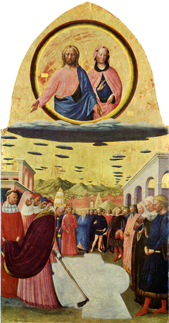 Santa Maria Maggiore Altarpiece by Masolino da Panicale