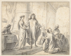 Scipio en de Afrikaanse bruid by Jacob de Wet I