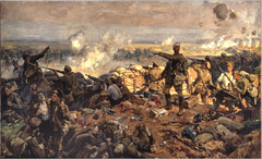 Second Battle of Ypres, 22 April to 25 May 1915 by Richard Jack