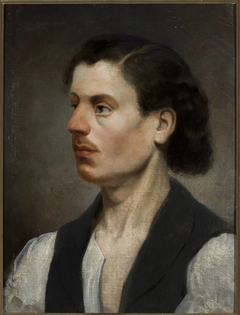 Self-portrait by Franciszek Tepa