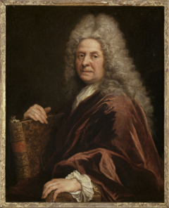 Self portrait of Antoine Coypel, Ecuyer Premier Peintre du Roy  (1661-1722) by Antoine Coypel