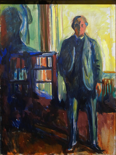 Self-Portrait with Hand in Pocket by Edvard Munch