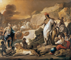 Series of the Four Parts of the World. Africa by Luca Giordano