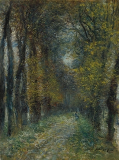 Shaded Path by Auguste Renoir