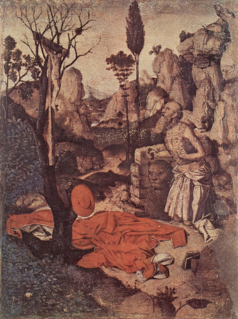 St. Jerome and Abraham panels