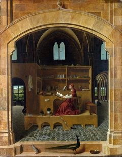St. Jerome in His Study by Antonello da Messina