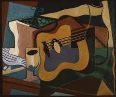 Still Life with Guitar by Juan Gris