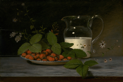 Strawberries and Cream by Raphaelle Peale