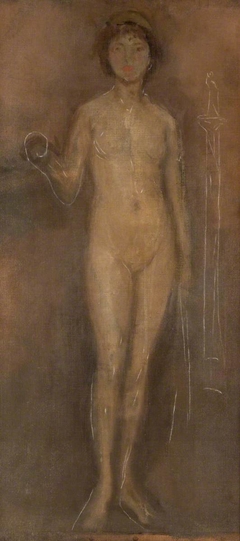 Study of the Nude c.1898 by James McNeill Whistler