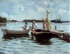 Summer Life in the Islets by Albert Edelfelt