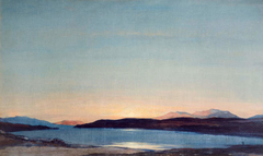 Sundown, Loch Rannoch by David Young Cameron