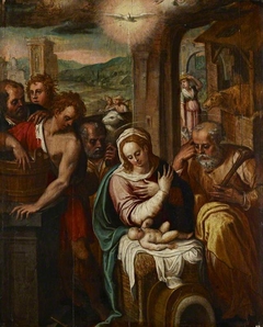 The Adoration of the Shepherds by Bernardo Castello