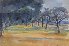 The Allée at Marines (L'Allée de Marines) by Paul Cézanne