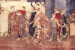 The Allegory of Good and Bad Government by Ambrogio Lorenzetti