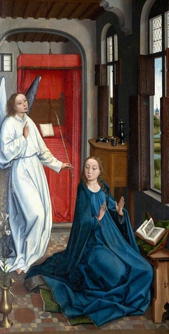 The Annunciation by manner of Rogier van der Weyden