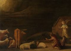 The annunciation to the shepherds by Dirck Wijntrack