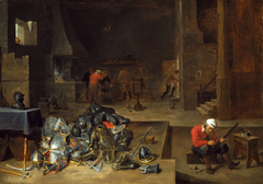 The Armorer's Shop by David Teniers the Younger