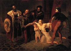 The Assassination of Inês de Castro by Karl Bryullov