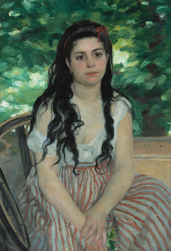 The Bohemian by Auguste Renoir