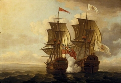 The Capture of the Spanish Galleon 'Nuestra Señora de Covadonga', 20 April 1743 by John Cleveley the Younger