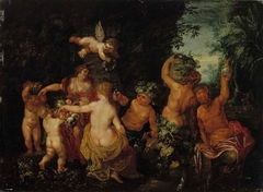 The feast of Bacchus