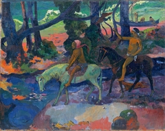 The Ford (The Flight) by Paul Gauguin