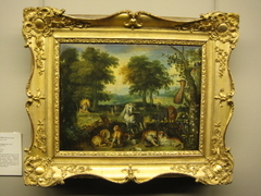 The Garden of Eden and the Creation of Eve by Jan Brueghel the Younger