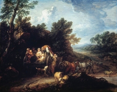 The Harvest Wagon, 1784 by Thomas Gainsborough