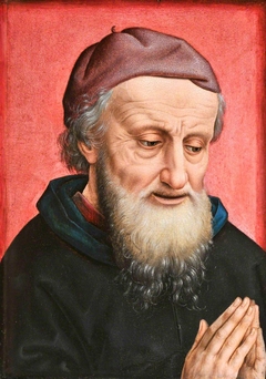 The Head of Saint Joseph of Arimathea in Prayer (after Rogier van der Weyden) by Anonymous