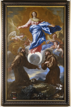 The Immaculate Conception with Saints Francis of Assisi and Anthony of Padua by Giovanni Benedetto Castiglione