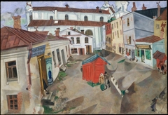 The Marketplace, Vitebsk by Marc Chagall
