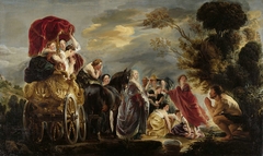 The Meeting of Odysseus and Nausicaa by Jacob Jordaens I
