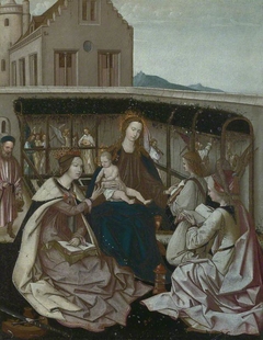 The Mystic Marriage of Saint Catherine by Anonymous