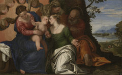 The Mystic Marriage of Saint Catherine of Alexandria by Paolo Veronese