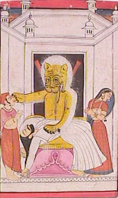The Narasimha Avatar of Vishnu by Anonymous