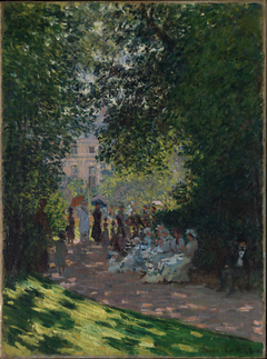 The Parc Monceau by Claude Monet