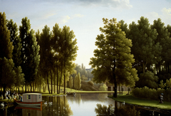 The Park at Mortefontaine by Jean-Joseph-Xavier Bidauld