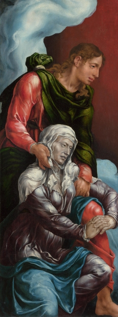 The Virgin and Saint John the Evangelist by Maarten van Heemskerck