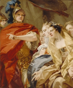 The Women of Darius Invoking the Clemency of Alexander by Giovanni Domenico Tiepolo
